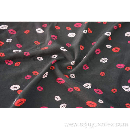 100% Viscose 75D 30s Fine Crepe Print Fabric